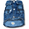 Simple Denim Dog Shirt