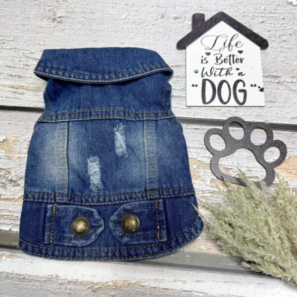 Blue Denim Dog Jacket