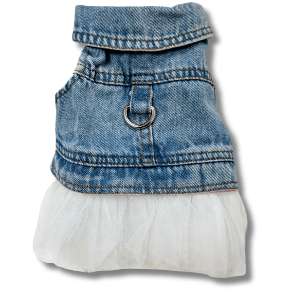 Denim Shirt Removable Dress Back