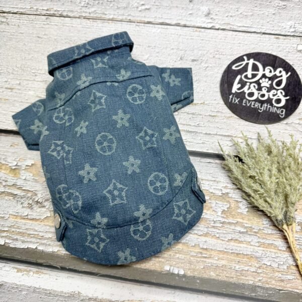 Designer Style Dog Jacket Back Pic