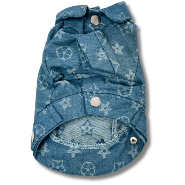Designer Style Print Dog Jacket Front