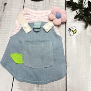 Pretty Summer Adjustable Dog Dress