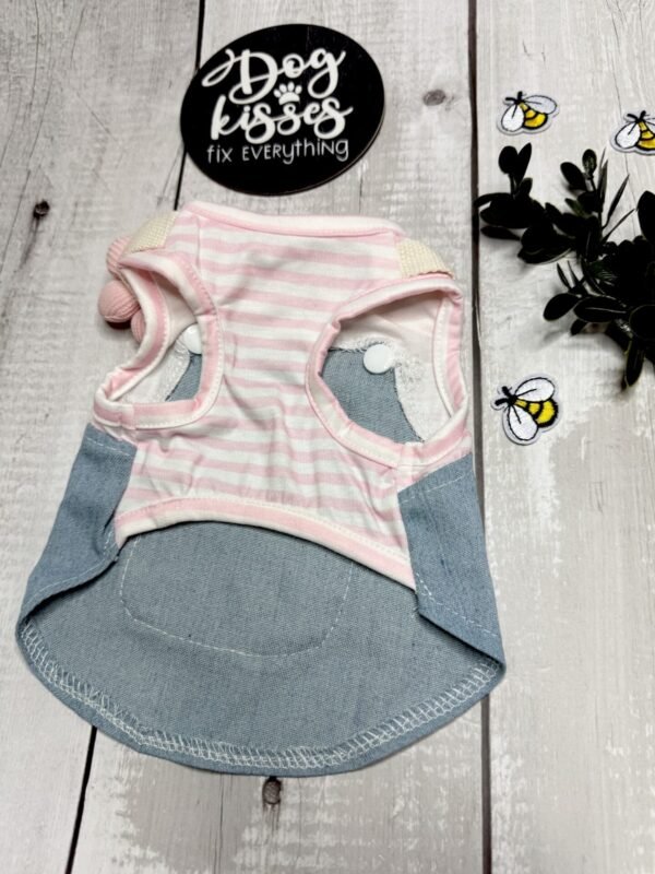 Pretty Summer Adjustable Dog Dress Front Pic