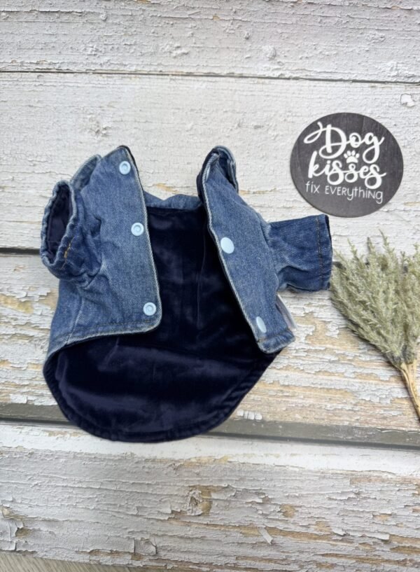 Quality Denim Dog Shirt