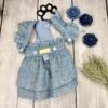 Small Dog 'Hand Made' Light Denim Dress
