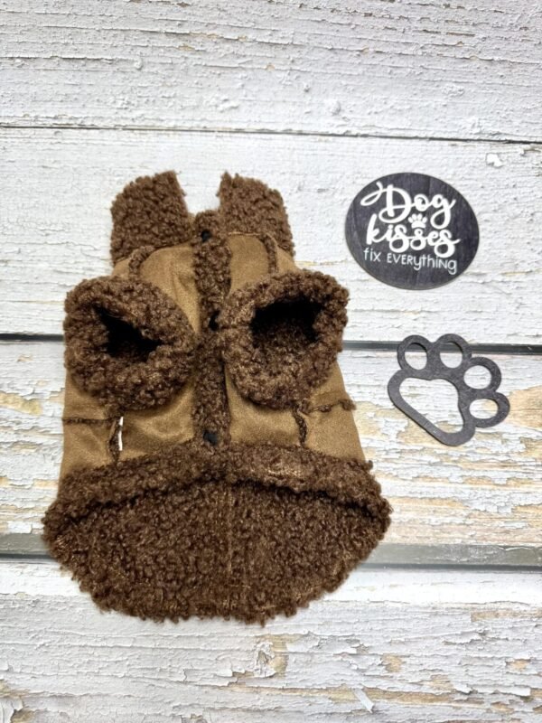 Winter 'Fleece' Style Dog Jacket Front Pic