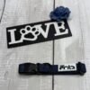 Denim Dog Collar Front Pic