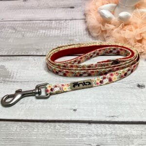 Pretty Floral Dog Lead