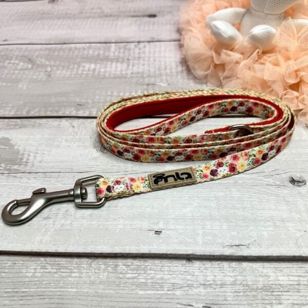 Pretty Floral Dog Lead