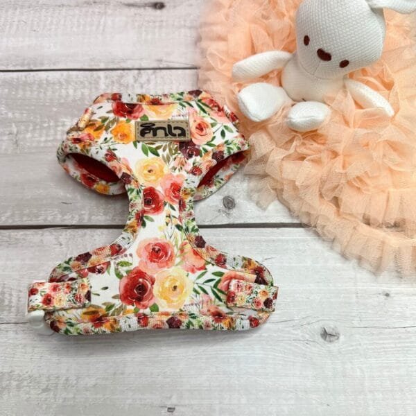 Pretty Floral Puppy XXS Harness