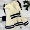 Pretty Knitted Dog Dress Front