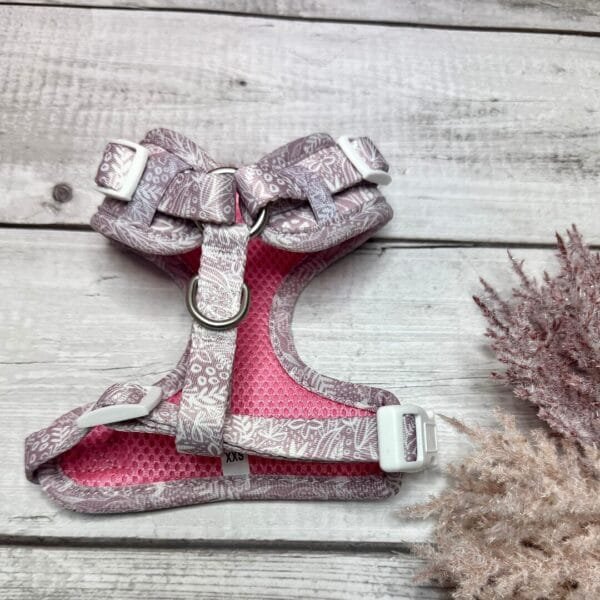 Spring Pink Harness | Adjustable Neck Harness