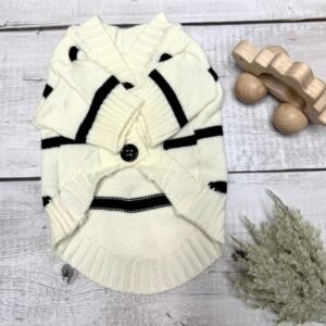 Cosy Striped Knit Cardigan