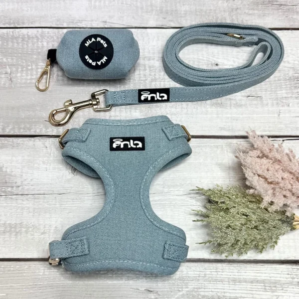 Light Denim Harness Bundle Set