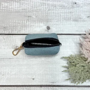 Light Denim Poo Bag Holder